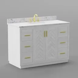 Gazsi Single Bathroom Vanity Set