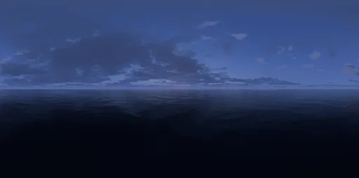 Blue evening