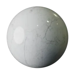 White Veined Marble