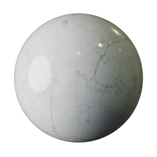 White Veined Marble