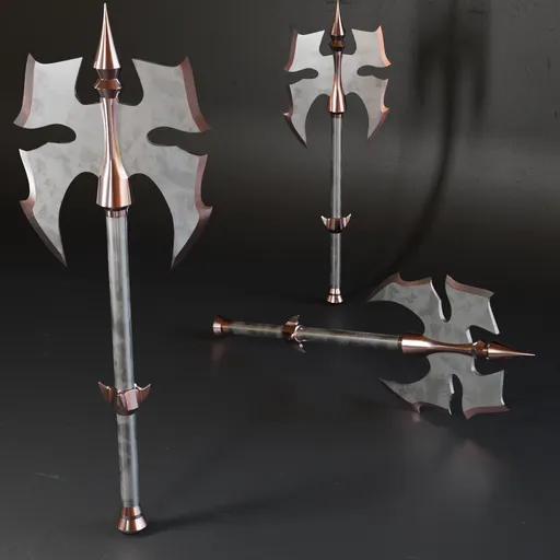 MK Axe lowpoly-025