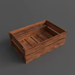 Wooden crate