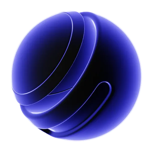 Hologram Glow Blue