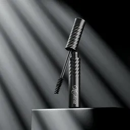 Dark Cosmetic Studio Lighting Scene