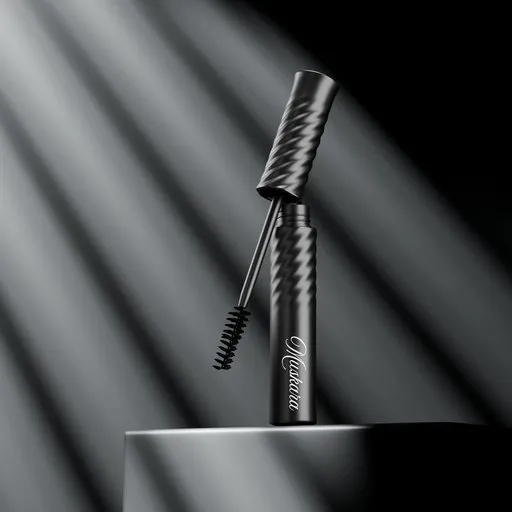 Dark Cosmetic Studio Lighting Scene