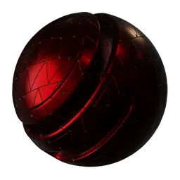 Triangular Red Metal