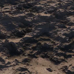 Sci-fi Tilable Landscape Terrain