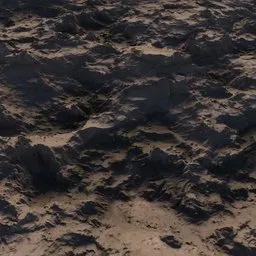 Sci-fi Tilable Landscape Terrain
