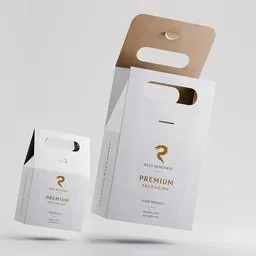 Rigged Carry Handle Folding Box