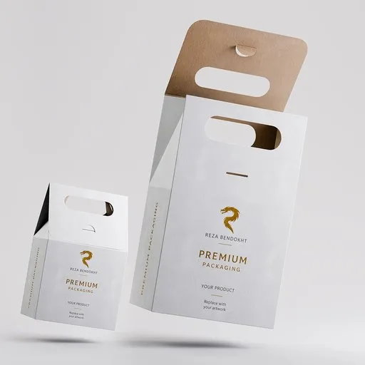Rigged Carry Handle Folding Box