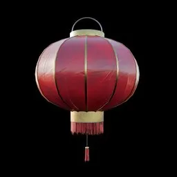 Traditional Red Chinese Lantern