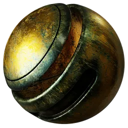 Metal Copper Tarnished