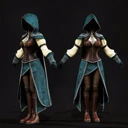Regal Assassin Outfit.