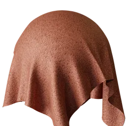 Plain Orange Chenille