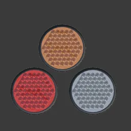 Round reflectors