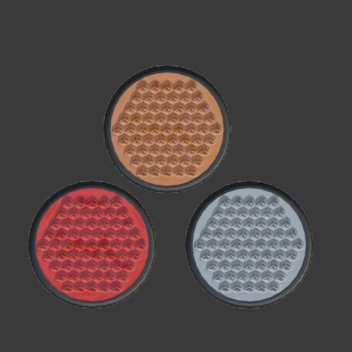 Round reflectors