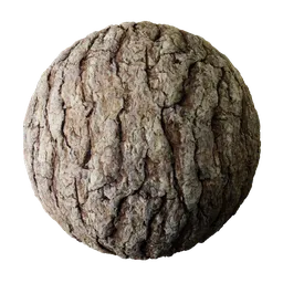 High-resolution tree bark texture for 3D modeling in Blender, suitable for realistic environment rendering.