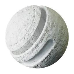 White Coarse Plaster