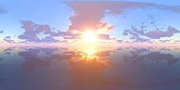 Low sun good weather