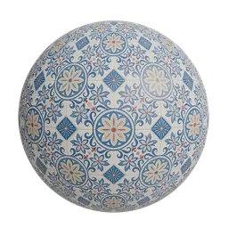 Mediterranean style decorative tiles