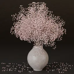 SJ-Airy Gypsophila Mood Bouquet