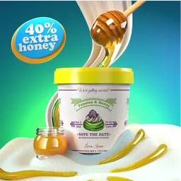 Honey Icecream box product mockup