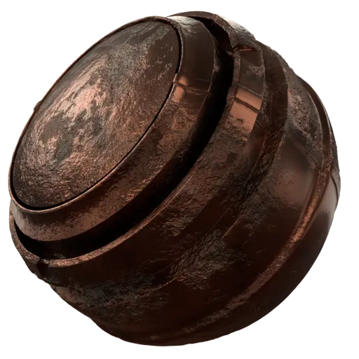 Dirty Oxidized Copper