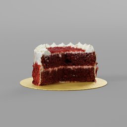 Red velvet cake Half