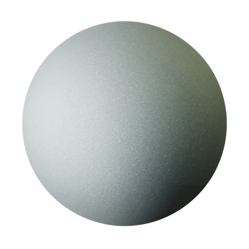 Frosted Silver Powder Coat