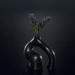 Abstract Cuvy vase