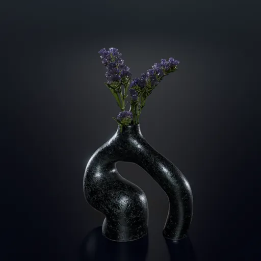 Abstract Cuvy vase