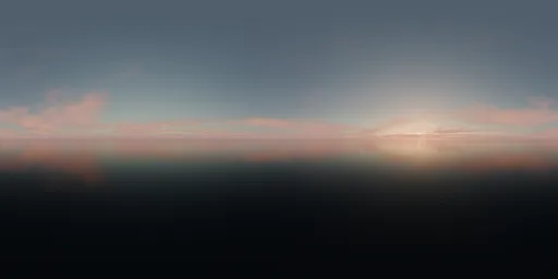 Golden Horizon Glow HDRI
