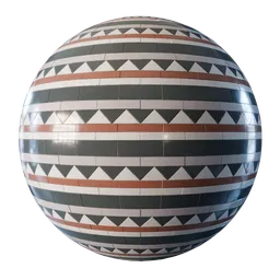 Victorian Mosaic Border Tiles