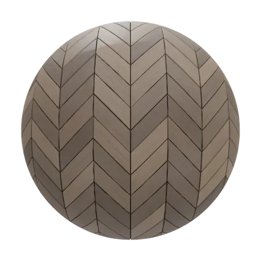 Seamless Procedural Chevron Parquet texture for PBR 3D rendering in Blender.