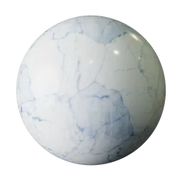 Crystal White marble