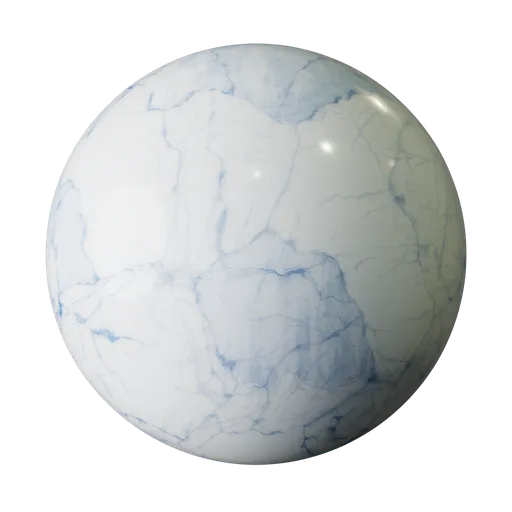 Crystal White marble