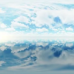 Crystal Sky Reflection