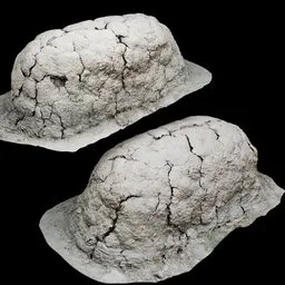 Stacked Cow Dung Heap