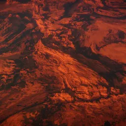 Infrared Planetary Landscape