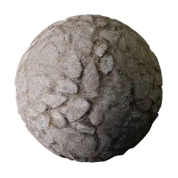 Dirt and Rock Ground Path