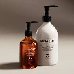 Shampoo Pump Bottle Set