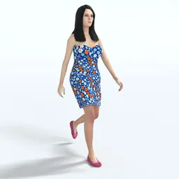 Sara Character Animated