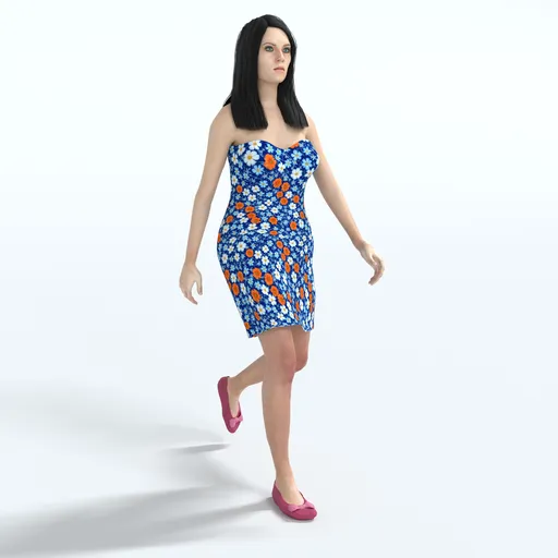 Sara Character Animated