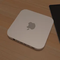 "Get the sleek and streamlined design of the Mac mini M1x 3D model for your Blender 3D projects. This computer model features a flat metal antenna and rounded logo with a modern aesthetic inspired by Mac Conner. Use it to create stunning renders and bring your designs to life!"