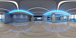 Blue Line Panel Ligting Studio