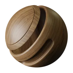 European Walnut Satin varnished wood