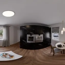 Livingroom and Kitchen Day