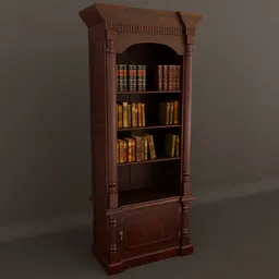 Victorian Bookcase