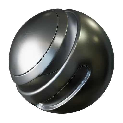 Polished Silver Metal
