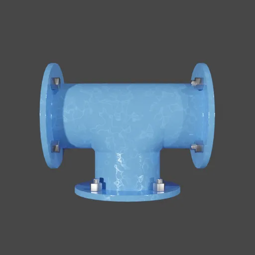 T Flanged Pipe